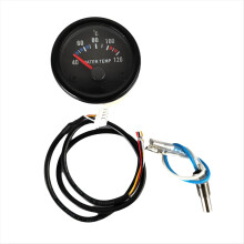 52 mm Car Pointer Water Temperature Gauge Kit LED Light Pointer