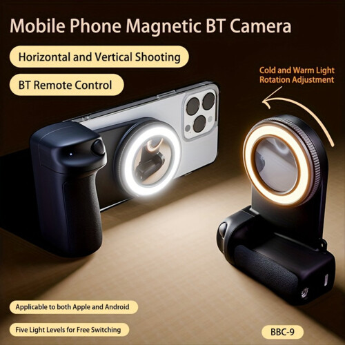Smartphone Camera Sluiter Grip Selfie Foto Stabilisator 2