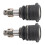 1Pair Tie Rod End Ball Joint 12mm Rugged Reliable 8
