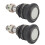 1Pair Tie Rod End Ball Joint 12mm Rugged Reliable 9