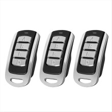 4 in 1 Garagenfernbedienung, Mehrfrequenz 287–868 MHz, Klon 434,42 MHz, 3 Stück