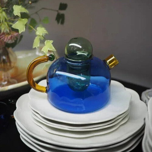 Heat Glass Teapots Pitcher Suitable Household Teaware Lover Tea Sets 1