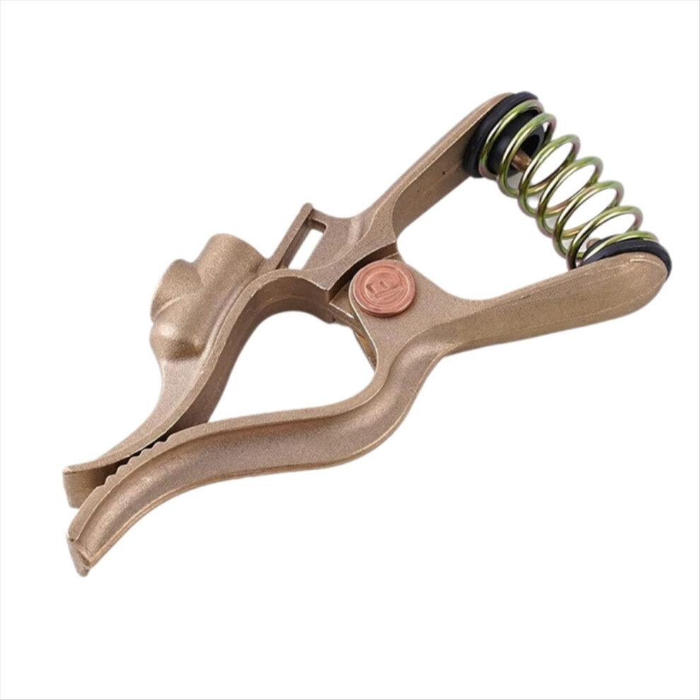 T-Style Welding Ground Clamp 300-Amp Brass Welding Ground Earth Clamp 4853776012069