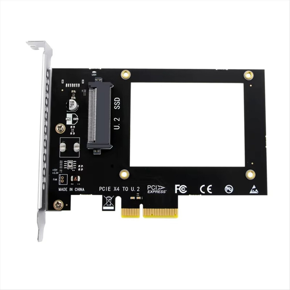 U.2 To Pcie X4 Adapter Riser Pci Express Gen3.0 4X 8X 16X Slot Board 4853776012502
