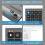 Bluetooth Number Pad Wireless & Wired USB Keypad 2-in-1 5