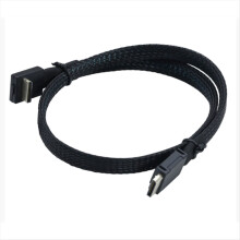 Cabo PCIE Oculink SAS SFF 8611 4I 42P para SFF-8611 4I 90 graus