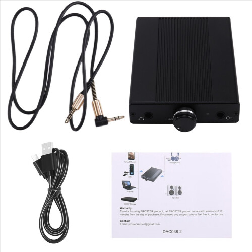 16-150 Ohm HiFi Headphone Earphone Amplifier Adjustable Audio Amp 2