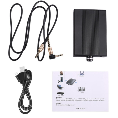 16-150 Ohm HiFi Headphone Earphone Amplifier Adjustable Audio Amp