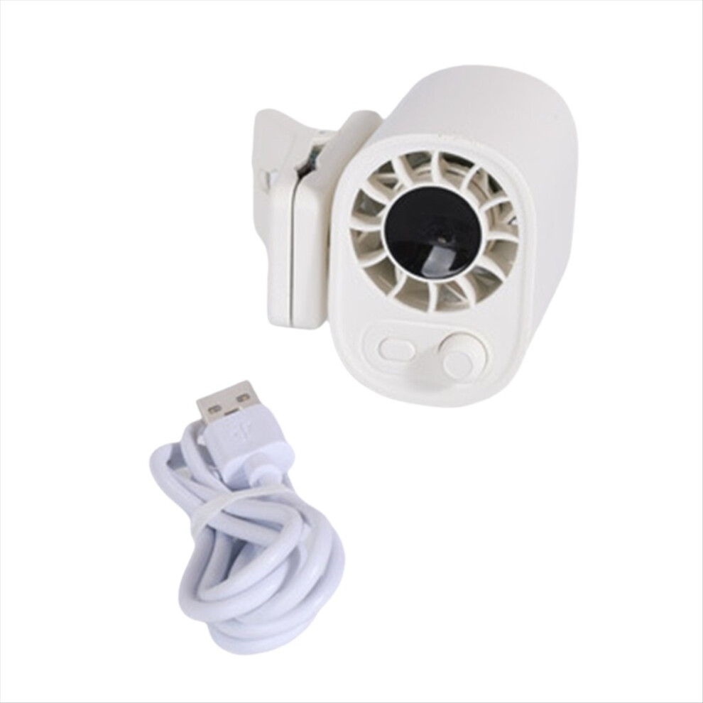 Outdoor Clip On Fan With Led Display 360 Rotation 100 Speed 4853776016241