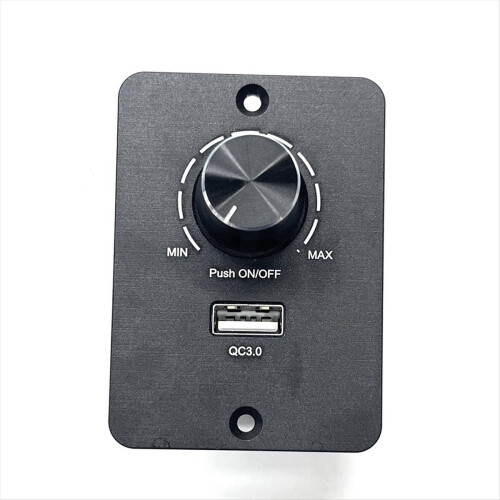 Interruptor de dimmer PWM para RV e barco, controlador de luz ajustável de 5 A 1