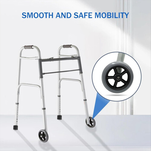 Walker Wheel, Walker Wheels Replacement 5 Inch, Wheels for Walkers 1
