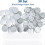 150 Pcs 2.28inch(58mm) Button Blanks Kit- for Custom Pins 2