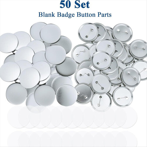 150 Pcs 2.28inch(58mm) Button Blanks Kit- for Custom Pins 1