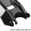 Motorcycle Battery Protection Cover Battery Compartment Cover 4