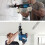 Electric Hammer Drill with Percussion&Integrated Dust Collector Cover 4