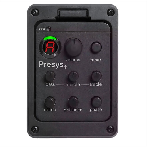 201 Classic Acoustic Guitar EQ Tuner 4-Band Equalizer Ενσωματωμένοι Προενισχυτές