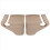 1Pair Middle Row Right Seat Bracket Cover For 05-08 3