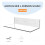 Acrylic Floating Shelf Small Storage Rack Wall-Mounted Transparent 5