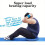 Cuscino gonfiabile per yoga e equilibrio, palla da fitness e equilibrio blu 3