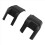 1Pair Car Seat Rail Inner Baffle 52207384891 52207384859 2