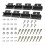 8PCS Solar Panel Mounting Bracket Kits Roof Z-Style Bracket B 1