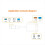 Hub di docking USB per occhiali AR per smartphone e tablet, grigio 7