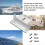 8PCS Solar Panel Mounting Bracket Kits Roof Z-Style Bracket A 7