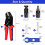 Conjunto de ferramentas de crimpagem solar Conector solar 3