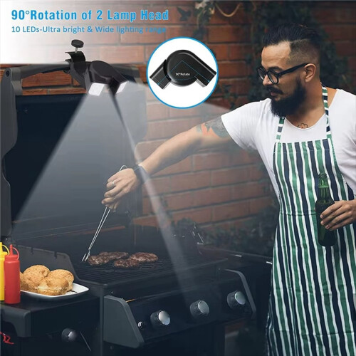 Grill Lights Heat Multifunctional Night 1
