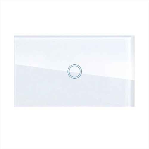 WiFi Smart Light Switch 2500W 1 Gang Touch Switch with Neutral Wire A