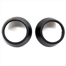 Protections de phares antibrouillard noires