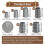 42PCS Extended Round -Handle Wedge Safety Metal Wedge (6 Sizes) 2