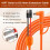 Solar to DC 8mm Charge Extension Cable 10FT,12AWG+14AWG Solar Cable 4