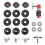 21PCS Cymbal Replacement Accessories, Standard Hi-Hat Clutch 1