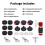 21PCS Cymbal Replacement Accessories, Standard Hi-Hat Clutch 4