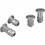 860200525 Kit rivetti per impugnatura da sci per Pilot Skis Ski Snowboard 1