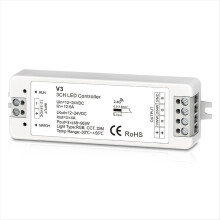 Controlador LED de 3 canais 2.4G DC12-24V dimerização