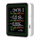 Binnenluchtkwaliteitsmonitor, CO2-monitor/temperatuur/formaldehyde wit 2