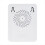 Binnenluchtkwaliteitsmonitor, CO2-monitor/temperatuur/formaldehyde wit 4