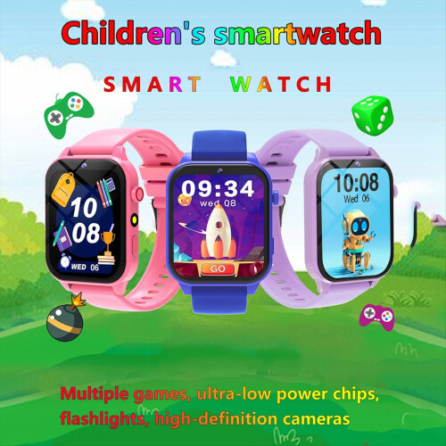 Children Study Smartwatch HD Camera Games Flashlight D 2