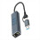 Σταθμός σύνδεσης USB/USB-C 1Gbps Hub Προσαρμογέας USB σε RJ45 1000Mbps 3