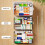 Home Medicine Box Multi-Layer Compartments Medicine Storage Box B 6