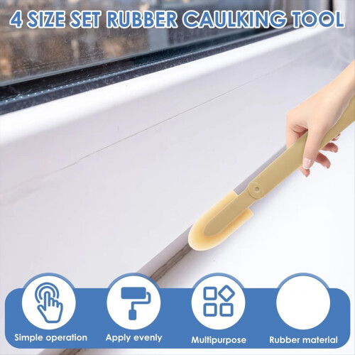 Rubber Caulking Tool Caulk Finishing Tool Grout Sealant 2