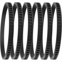 6 Pcs 45-69-0010 Replacement Blade Pulley Tires for Band Saw