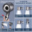 Ion Drops High Pressure Shower Head,Filtered Showerhead 2