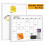 Maandelijkse whiteboardkalender 16x12 inch 3