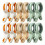 12PCS Beach Towel Clips Large Plastic Clothespins in 3 Bright Colors 1