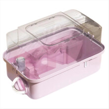 Gaiola de transporte portátil para hamster, bolsa respirável para pequenos animais, A