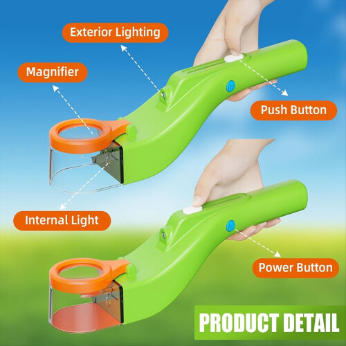 Bug Vacuum Insect Catcher, Spider Insect Catcher with LED Light A 2