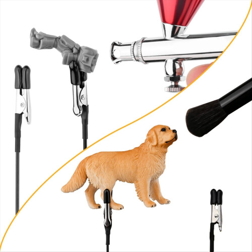 Suporte de base para pintura de modelo com rotação de 360 graus 2